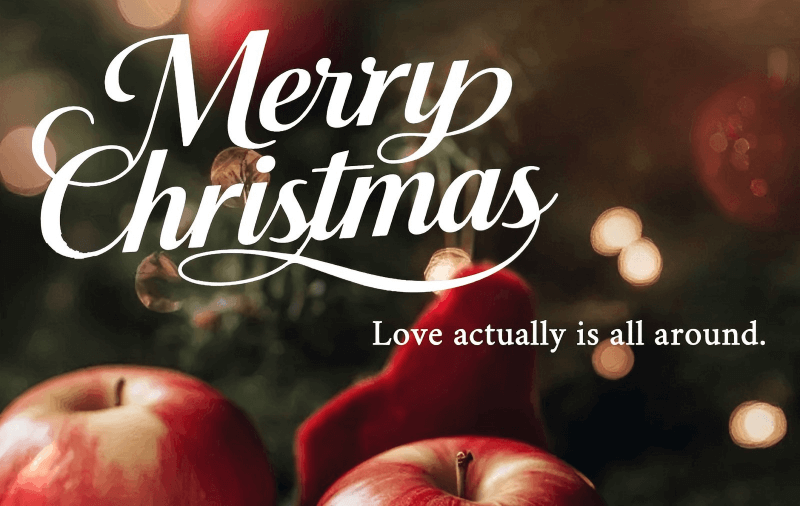 Merry Christmas and Happy New Year